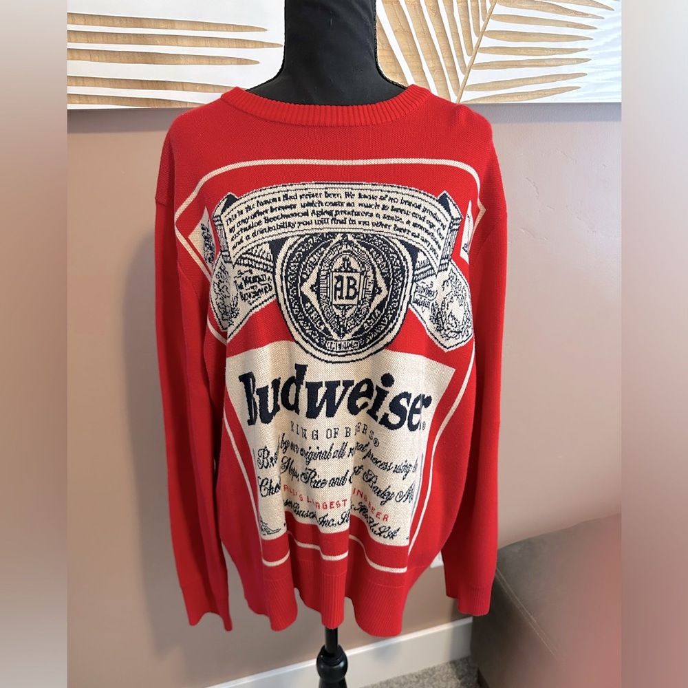 Vintage Budweiser Sweater.